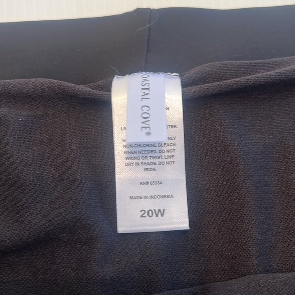 Coastal Cove Women's Solid Double Zip Pocket Swim Shorts plus size 20W NWT - Picture 8 of 9